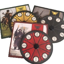 Scythe Kickstarter Promo 5 - 3 Diales de poder promocionales