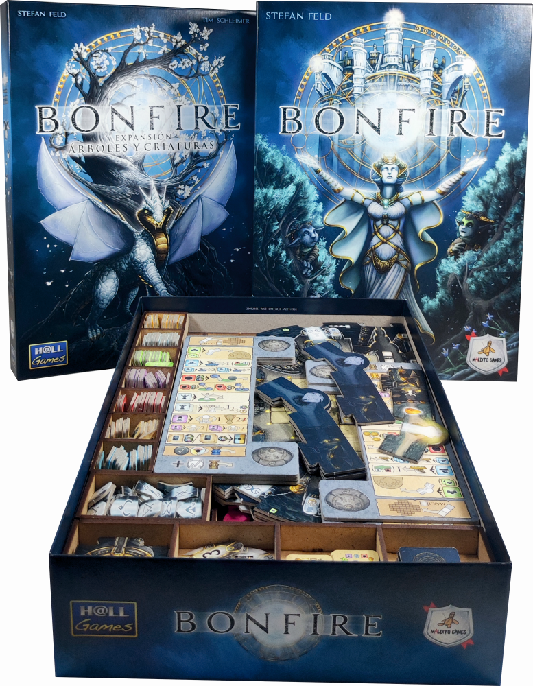 Inserto compatible con BONFIRE (Base + Exp. Árboles y Criaturas)