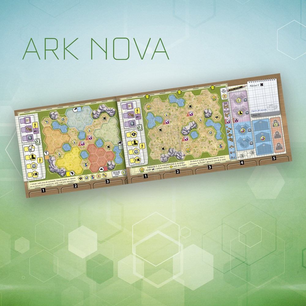 Paquete de mapas N°1 - Ark Nova