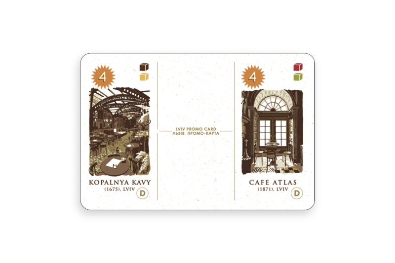 Carta promo Lviv - Café