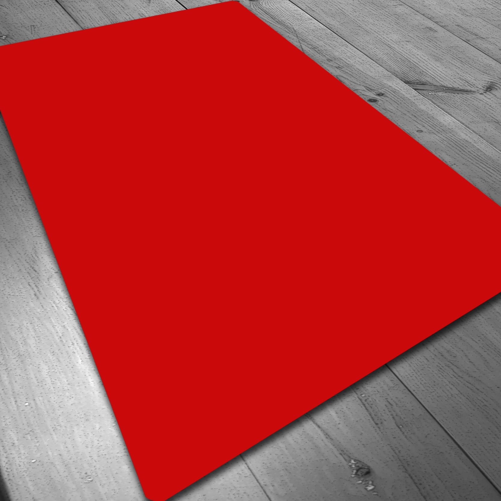 Tapete de neopreno 140x80 cm - ROJO LISO (Edición 2023)