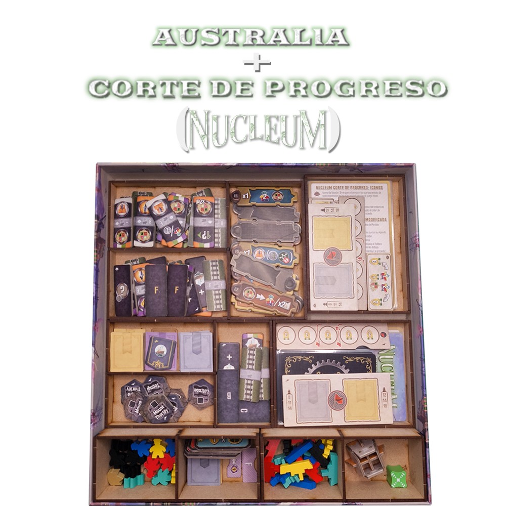 Inserto Compatible con NUCLEUM EXPANSIONES (Australia + Corte de Progreso)