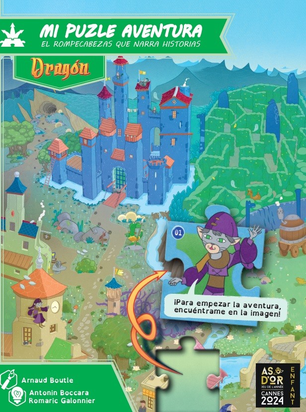 Dragón - Mi puzle aventura